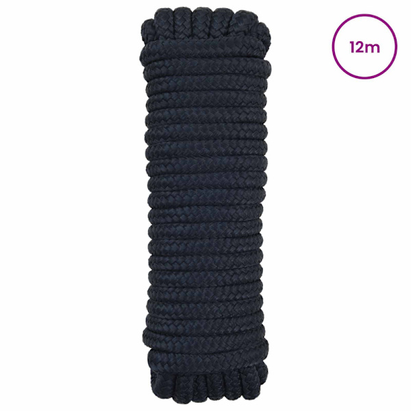 Båtsnöre 12 m 1.2 Kungsblå Polyester