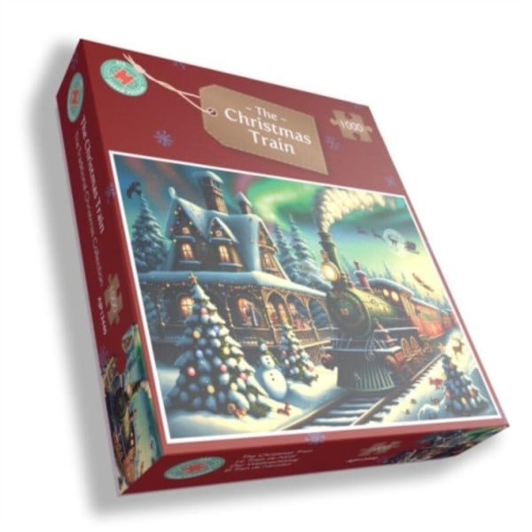 The Christmas Train 1000 Piece Puzzle (häftad, eng)