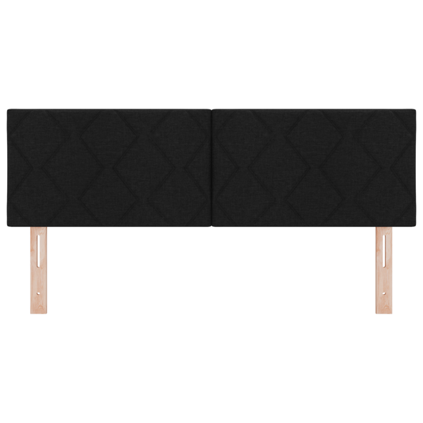 LED huvuddyna Svart 144 cm tyg