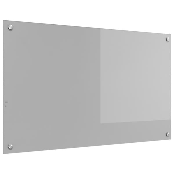 Köksskydd Ljusgrå 100 x 60 cm härdat glas
