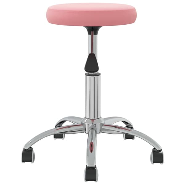 Massagepall rosa sammet