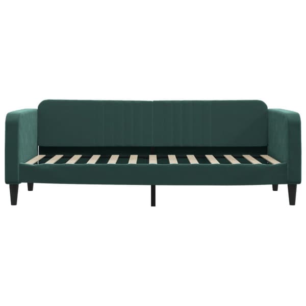 Dagbädd mörkgrön 80x200 cm sammet
