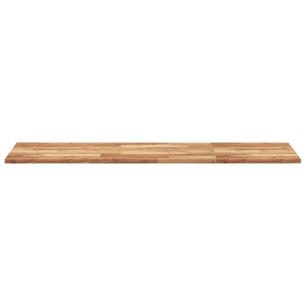 Bordsskiva rektangulär 140x50x2 cm massivt akaciaträ