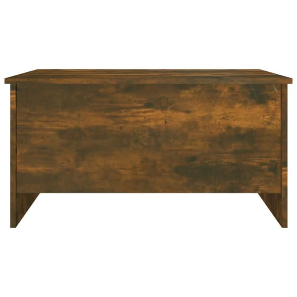 Soffbord rökfärgad ek 80x55,5x41,5 cm konstruerat trä