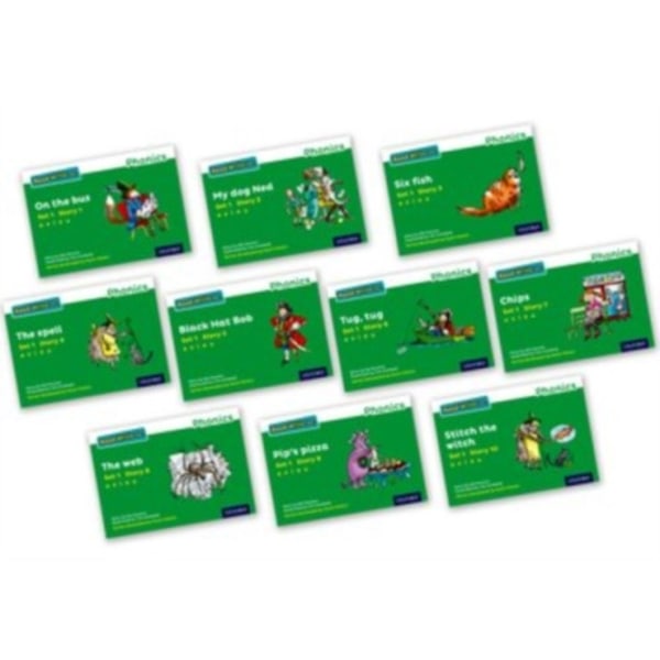 Read Write Inc. Phonics: Green Set 1 Core Storybooks (Mixed Pack of 10) (häftad, eng)