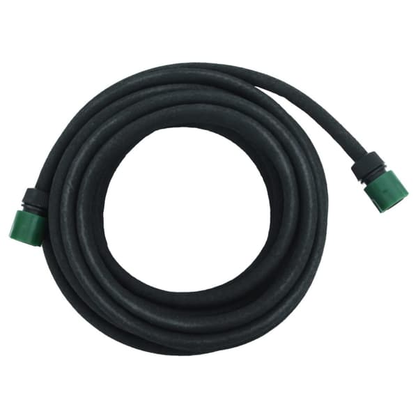 Fuktslang svart 0,6" 10 m gummi