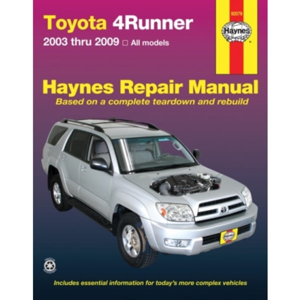 Toyota 4Runner 2003 To 2009 (häftad, eng)