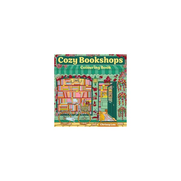 Cozy Bookshops: Colouring Book (häftad, eng)