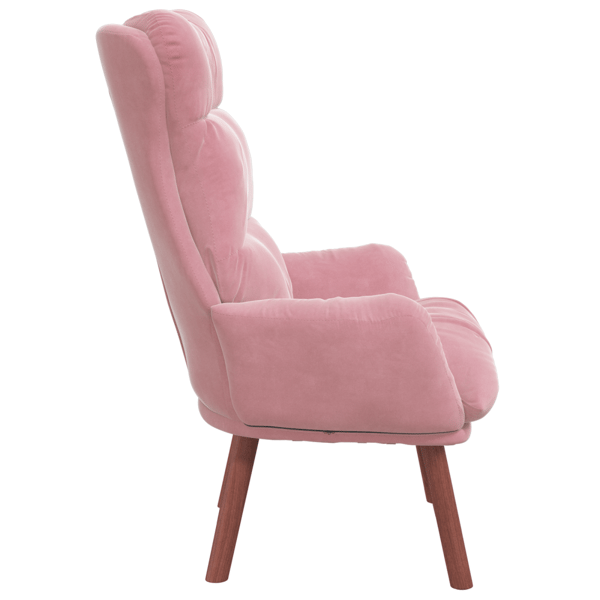 fåtölj Rosa 69 x 74 x 93 cm Sammet