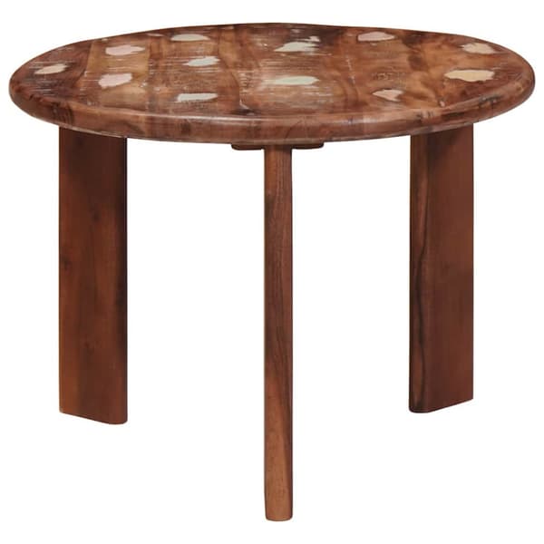 Nesting Kaffe Bord 2 pcs Flerfärgsdesign Massivt återvunnet trä