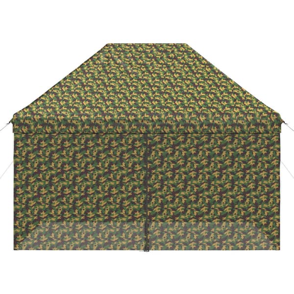 Tält med 4 sidoväggar 3 x 4 m Armémönster