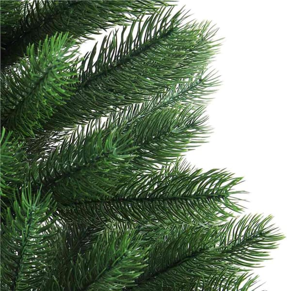 Julgran med 150 LED-lampor med stativ Grön 90 cm PE