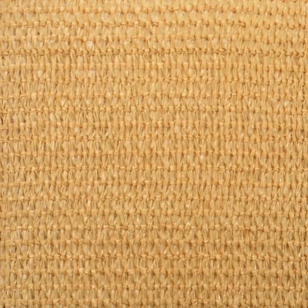 Solsegel 160 g/m² rektangulär sand 3x4 m HDPE