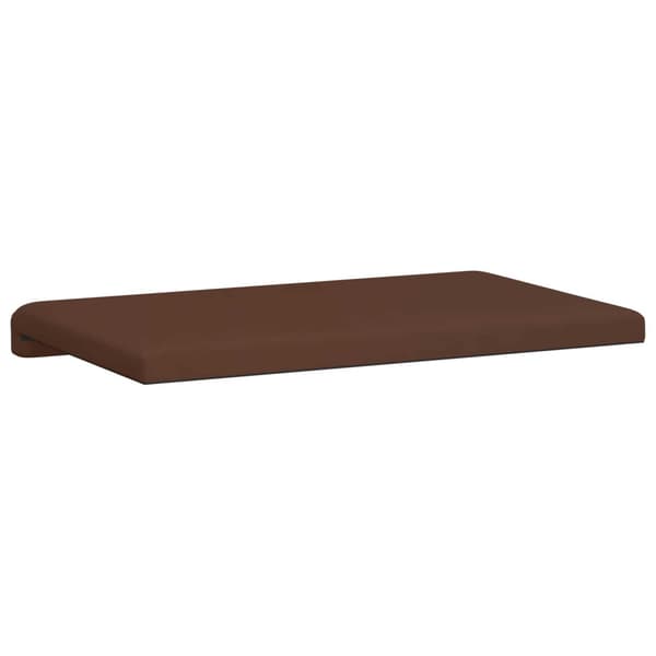 Bänk kudde Konstläder Brun Djup 35 cm