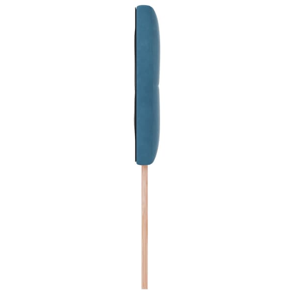 Huvudgavel Mörkblå 90 cm Sammet