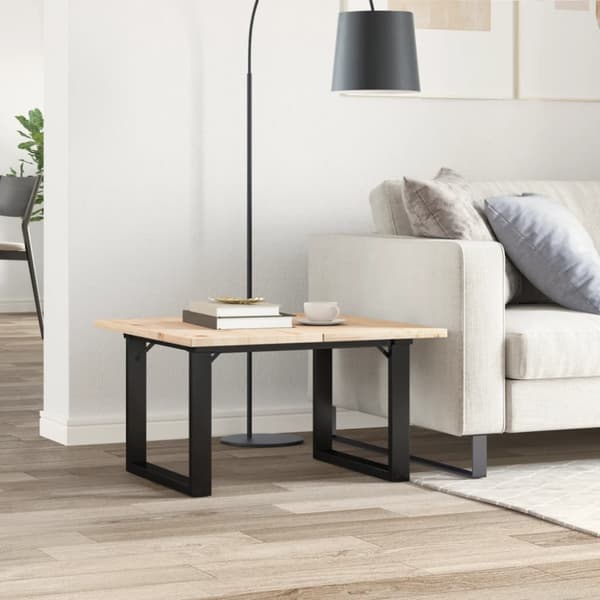 Bordsben för soffbord O-ram 50x40x38 cm stål
