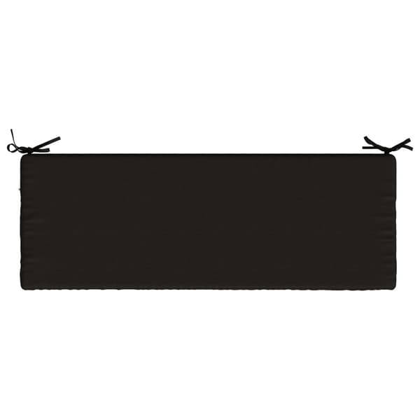 Bänk kudde SOEST 100% Polyester Svart 120 x 40 x 5 cm