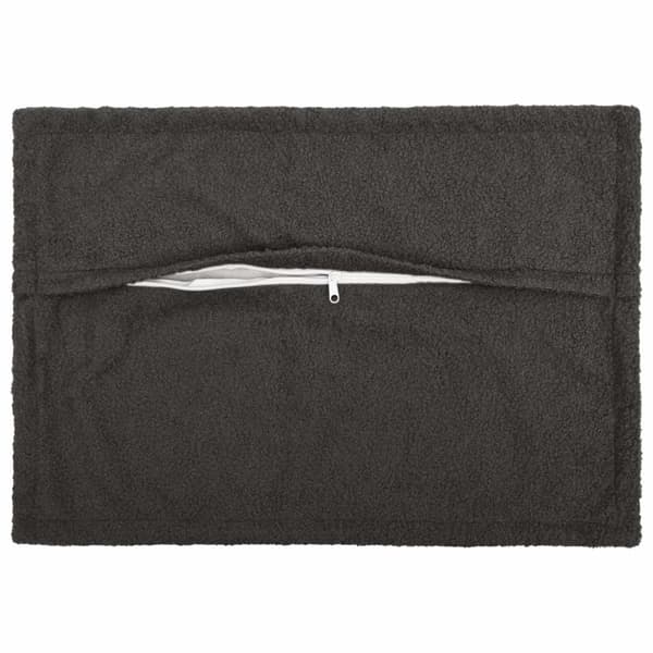 Kuddöverdrag 2 st HOUTEN Mörkgrå 50 x 70 cm Bouclé
