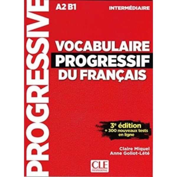 Vocabulaire progressif du francais - Niveau intermediaire (A2/B1) + CD (häftad, fre)