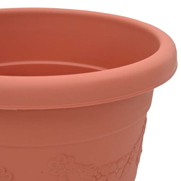 Växtkrukor 6 pcs Murgrön Ø 22 x 18 cm Plast