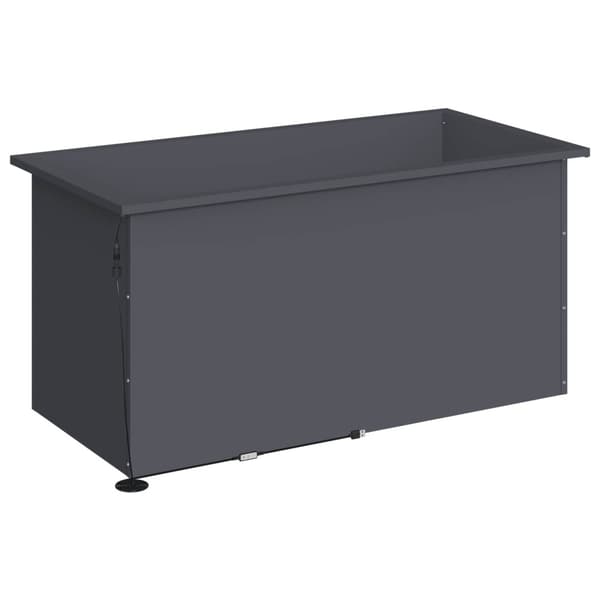 Odlingslåda med LED Antracit 50 x 100 x 48 cm Stål