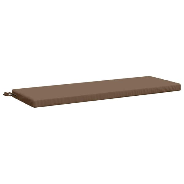 2-delade Bänk Kuddar SOEST 2 st 100% Polyester Taupe