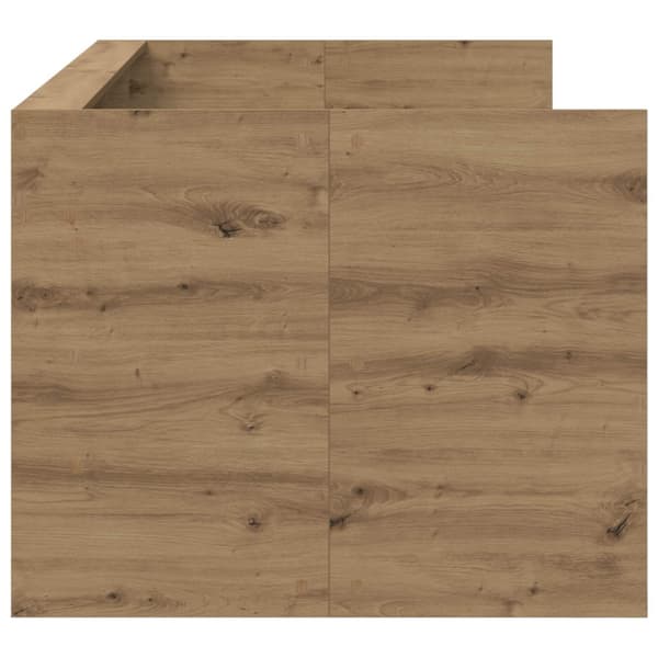 Sängram med förvaring Artisan-ek 80 x 200 cm Konstruerat trä
