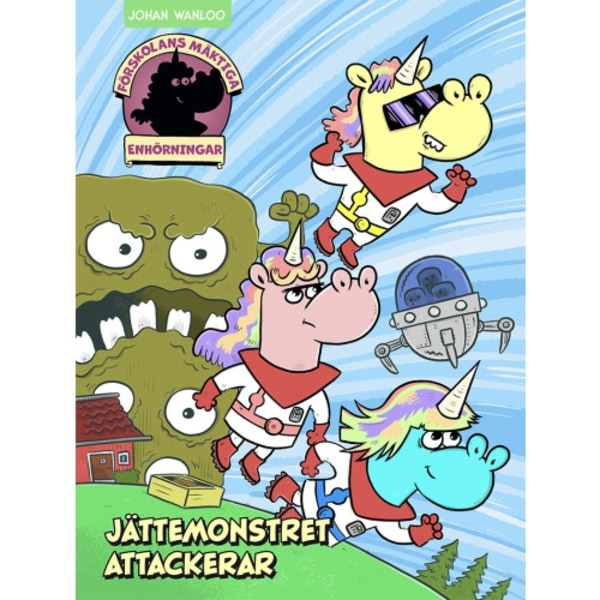 Jättemonstret attackerar (inbunden)