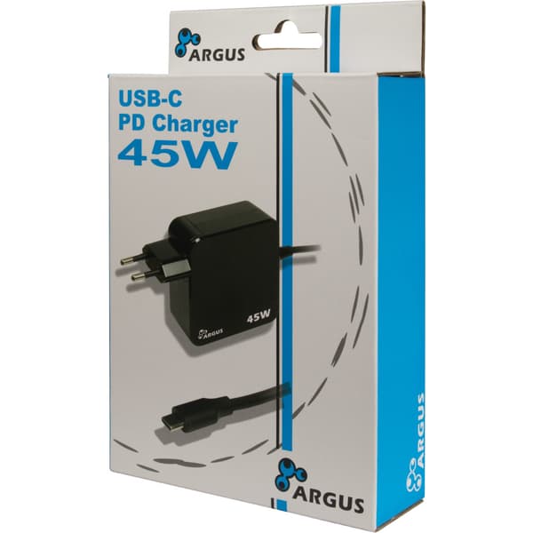Inter-Tech PD-2045 strömadapter - USB-C - 45 watt