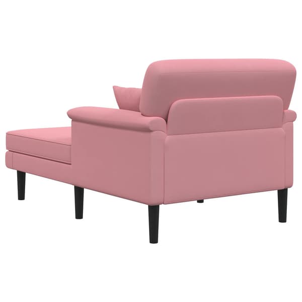Schäslong Rosa Sammet