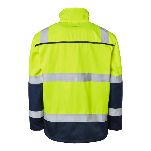 3816 Jacket Fluorescent yellow/navy Unisex
