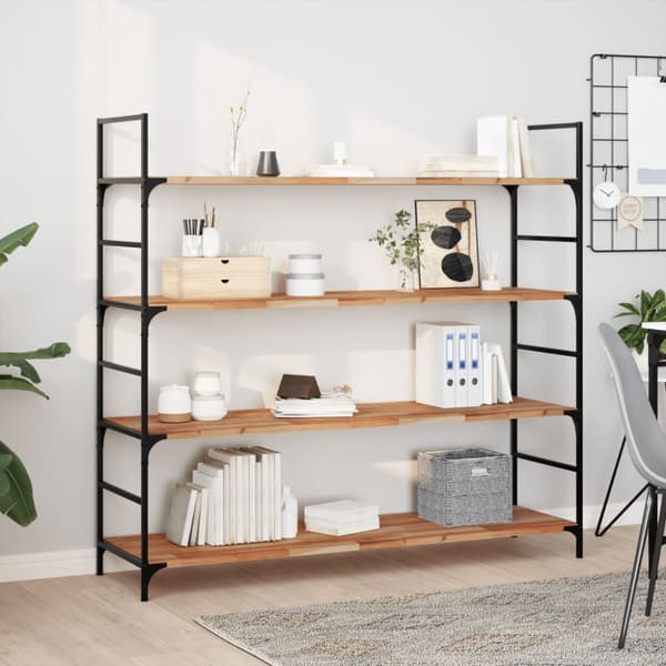 Bordsskiva rektangulär 140x40x2 cm massivt akaciaträ