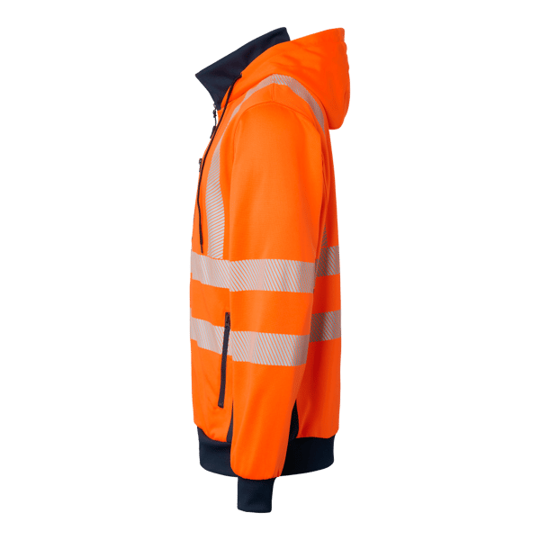 1729 Sweat Fluorescent orange/navy Unisex