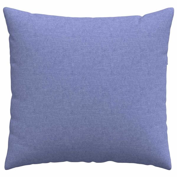 Sofakuddar 2 pcs Jeansblå 50 x 50 cm tyg