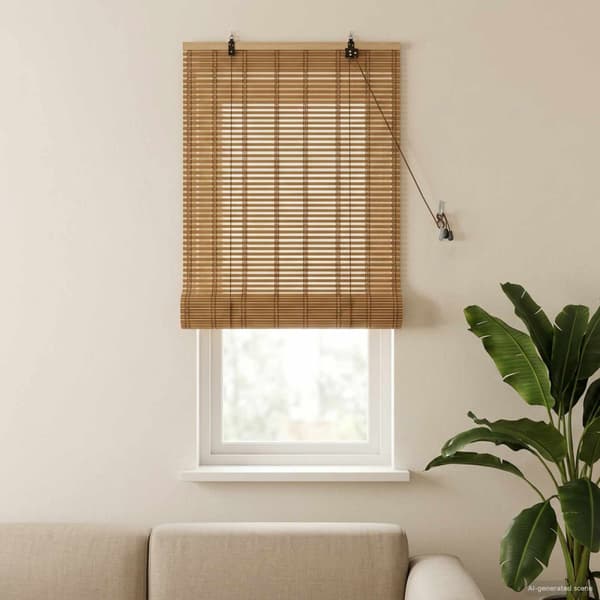 Rullgardin Natur 50 x 160 cm Bambu