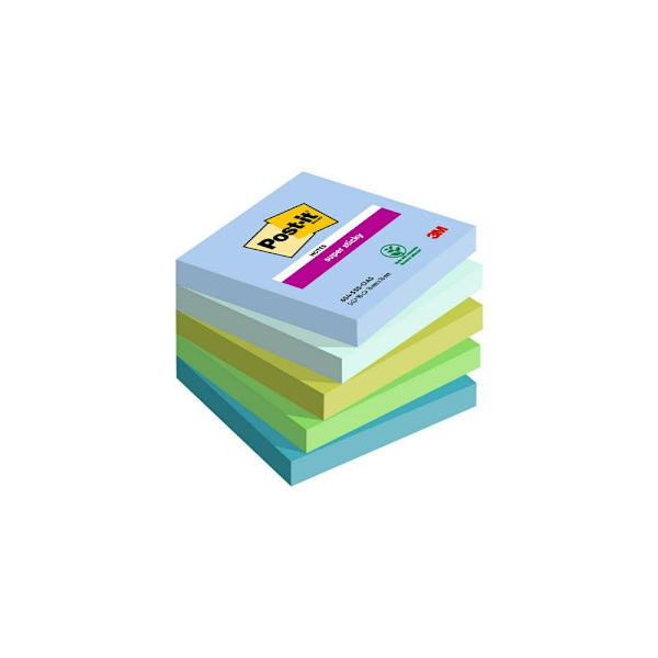 Notes POST-IT SS Oasis 76x76 5/fp