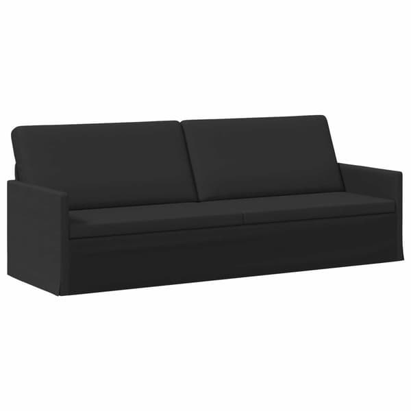 Soffset 2 st Svart Tyg
