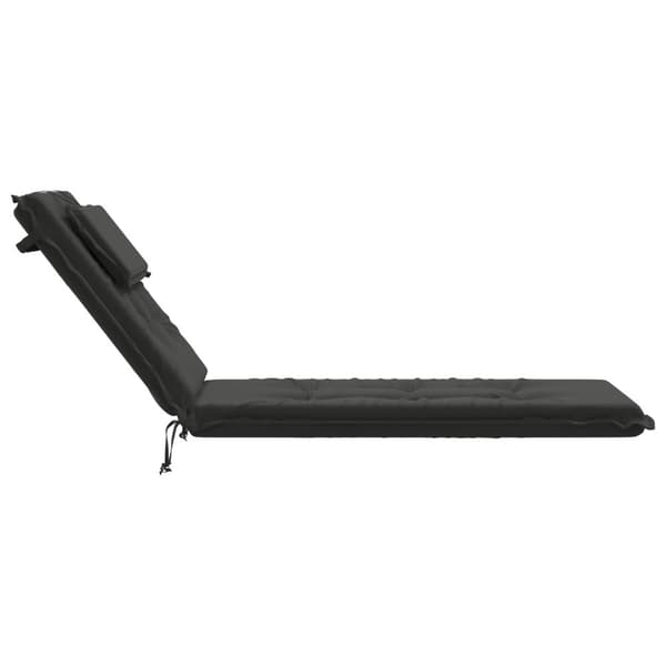 Solstol Kudde GEMERT 100% Polyester Antracit 190 x 60 x 9 cm