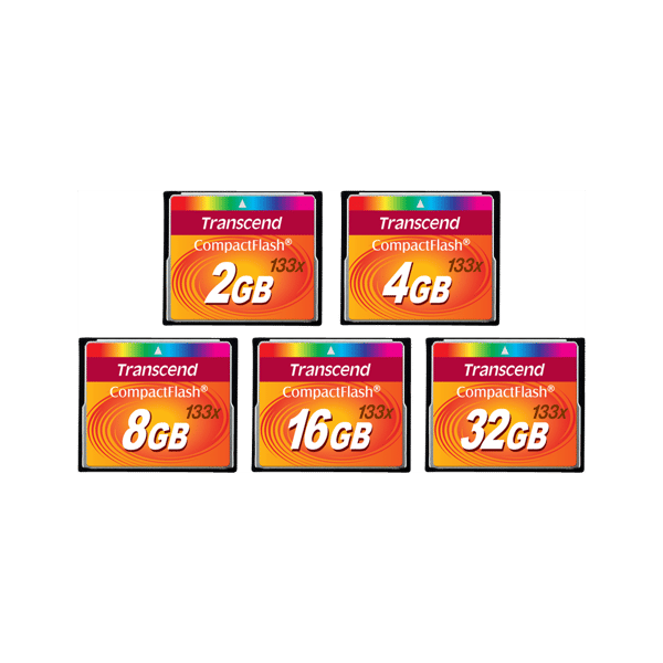 Transcend CF 133X MLC R50/W20 2GB