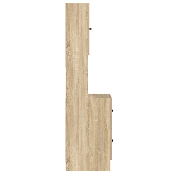 Köksskåp Beige 35 x 50 x 180 cm Konstruerat trä