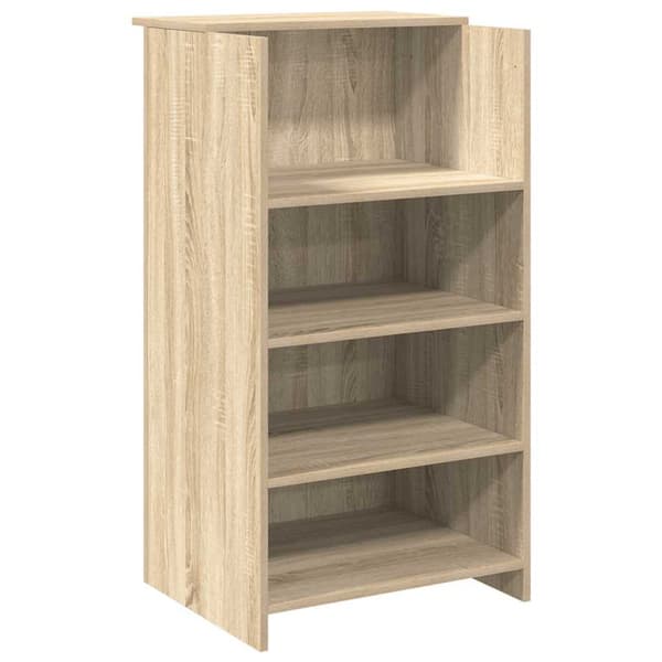 Receptionsdisk Sonoma Ek 55x50x103,5 cm konstruerat trä