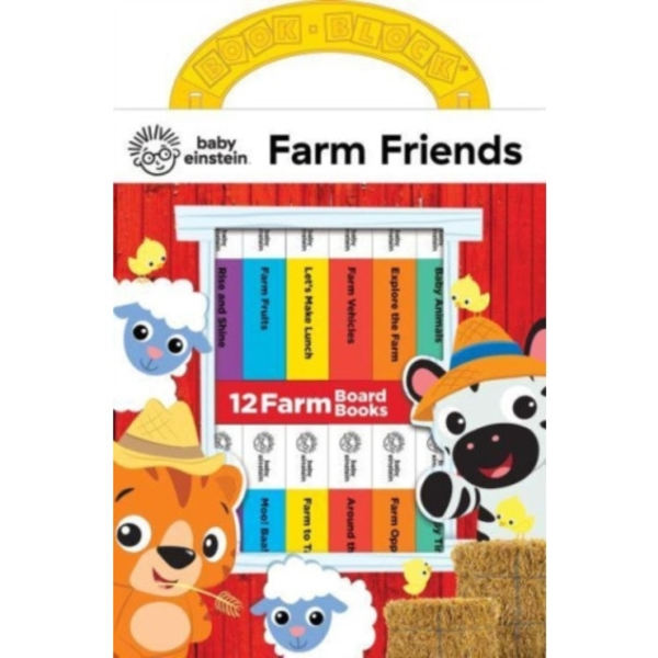 Baby Einstein Farm Friends 12 Board Books  My First Library (inbunden, eng)