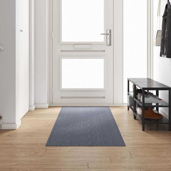 Matta-runner Ljusgrå 80 x 300 cm tyg