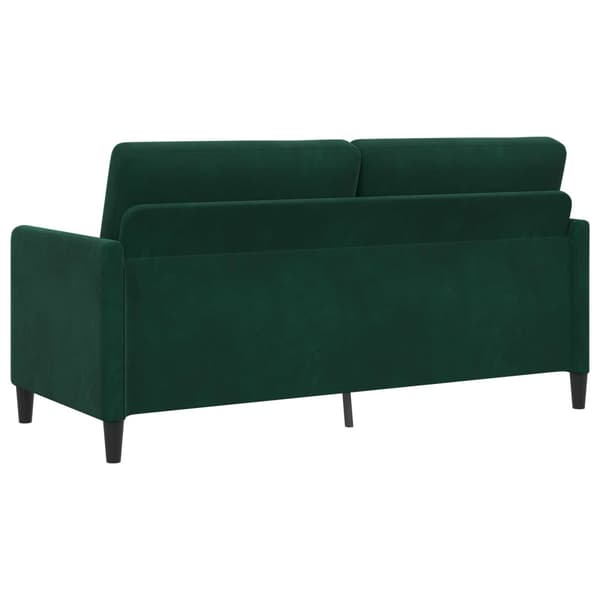Soffgrupp med förvaring 2 st Mörkgrön Polyester