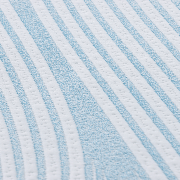 Madrass Vit 160 x 200 cm Jacquardtyg