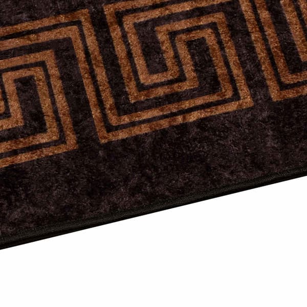 Mattlöpare MARSA Svart 100 x 350 cm Polyester och PVC
