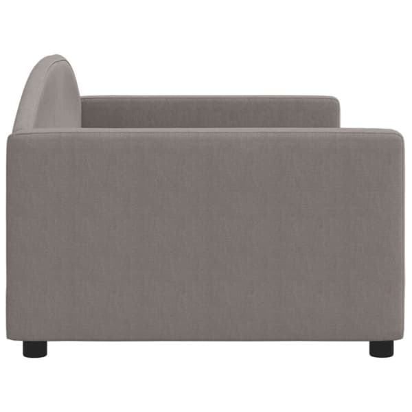 Dagbädd taupe 90x200 cm tyg