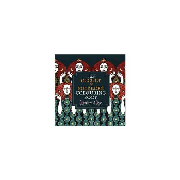 The Occult & Folklore Colouring Book (inbunden, eng)