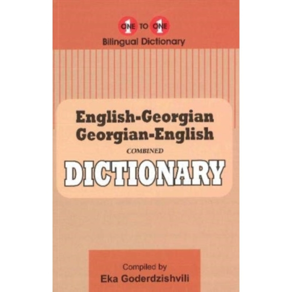 English-Georgian & Georgian-English One-to-One Dictionary (exam-suitable) (häftad, eng)