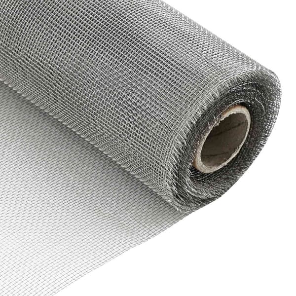 Nätduk 80 x 500 cm 18 Mesh Rostfritt stål 201 Silver